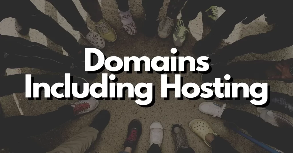 Does a domain come with hosting