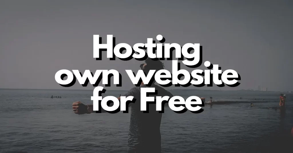 can i host my own website for free